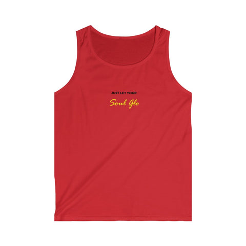 Just Let Your Soul Glo- Men's Softstyle Tank Top